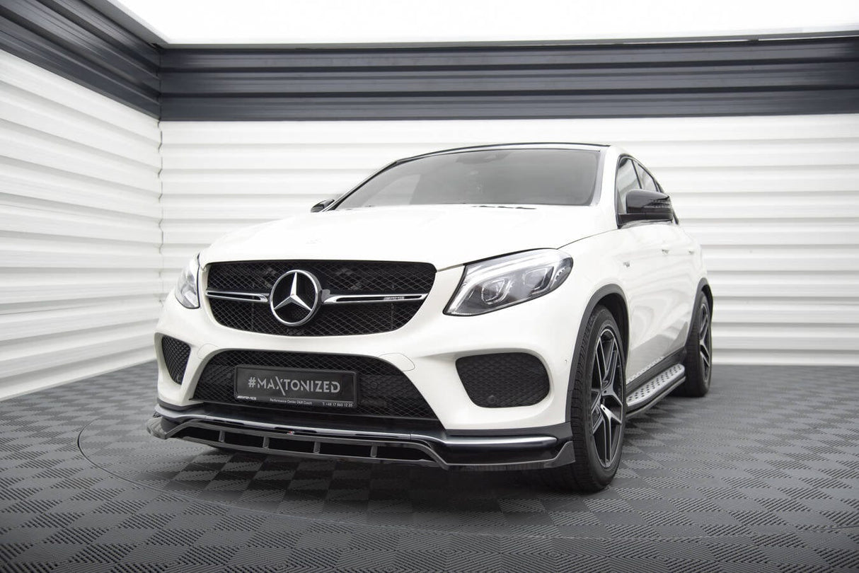 Maxton Design Front Splitter V.2 Mercedes-Benz GLE Coupe 43 AMG / AMG-Line C292