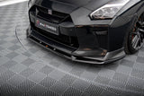 Maxton Design Front Splitter V.2 Nissan Gtr R35 Facelift