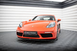 Maxton Design Front Splitter V.2 Porsche 718 Cayman 982C