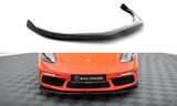 Maxton Design Front Splitter V.2 Porsche 718 Cayman 982C