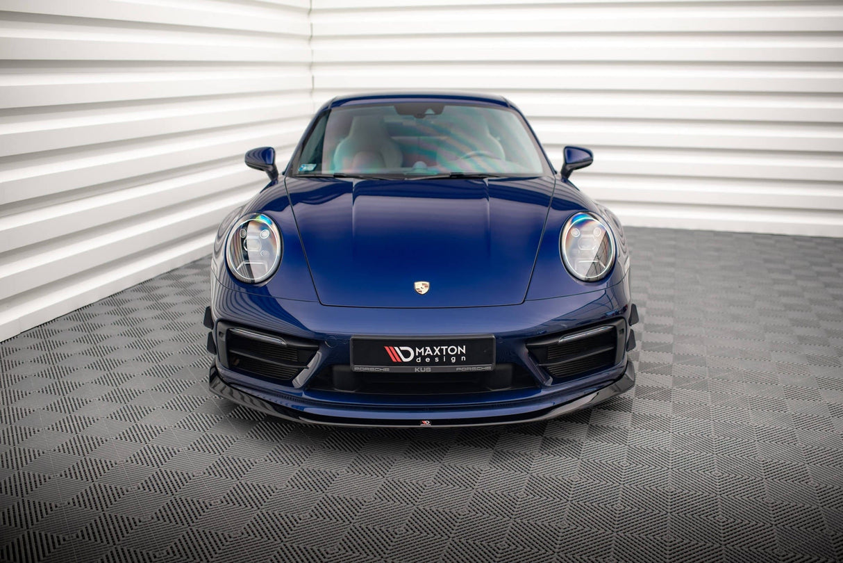Maxton Design Front Splitter V.2 Porsche 911 Carrera Aero 992 / Carrera GTS 992