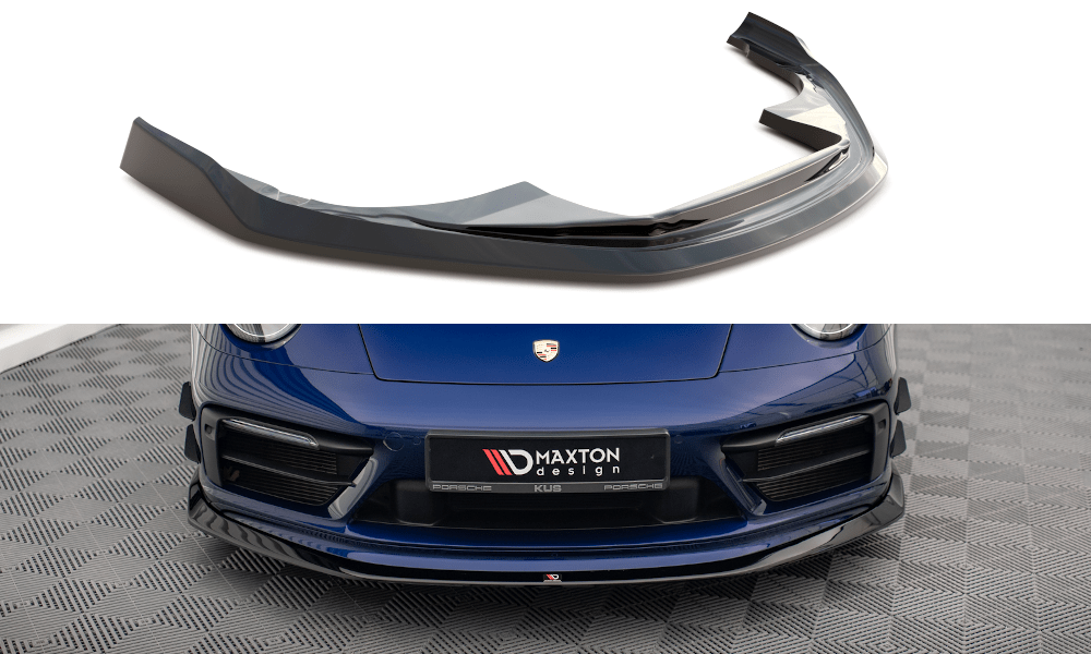 Maxton Design Front Splitter V.2 Porsche 911 Carrera Aero 992 / Carrera GTS 992