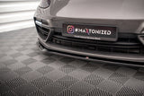 Maxton Design Front Splitter V.2 Porsche Panamera Turbo S E-Hybrid 971