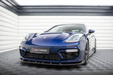 Maxton Design Front Splitter V.2 Porsche Panamera E-Hybrid 971 Facelift