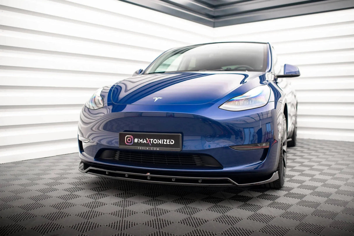 Maxton Design Front Splitter V.2 - Tesla / Model Y (NLA)