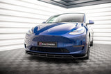 Maxton Design Front Splitter V.2 - Tesla / Model Y (NLA)