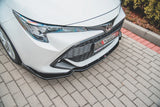 Maxton Design Front Splitter V.2 Toyota Corolla Hatchback MK12