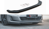 Maxton Design Gloss Black Front Splitter V2 | Volkswagen Mk7 GTI