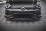 Maxton Design Front Splitter V.2 - VW Golf R Mk8
