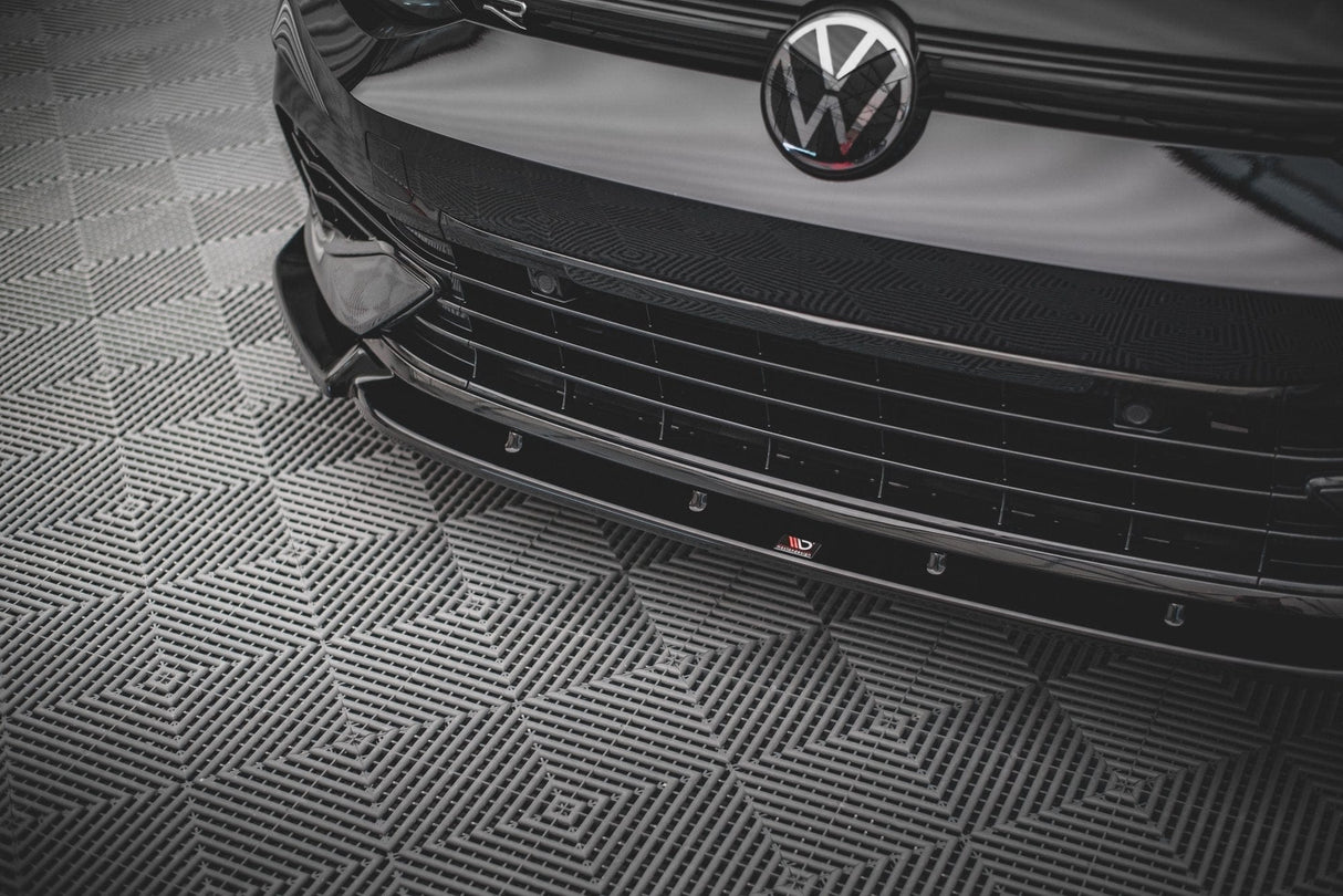 Maxton Design Front Splitter V.2 - VW Golf R Mk8