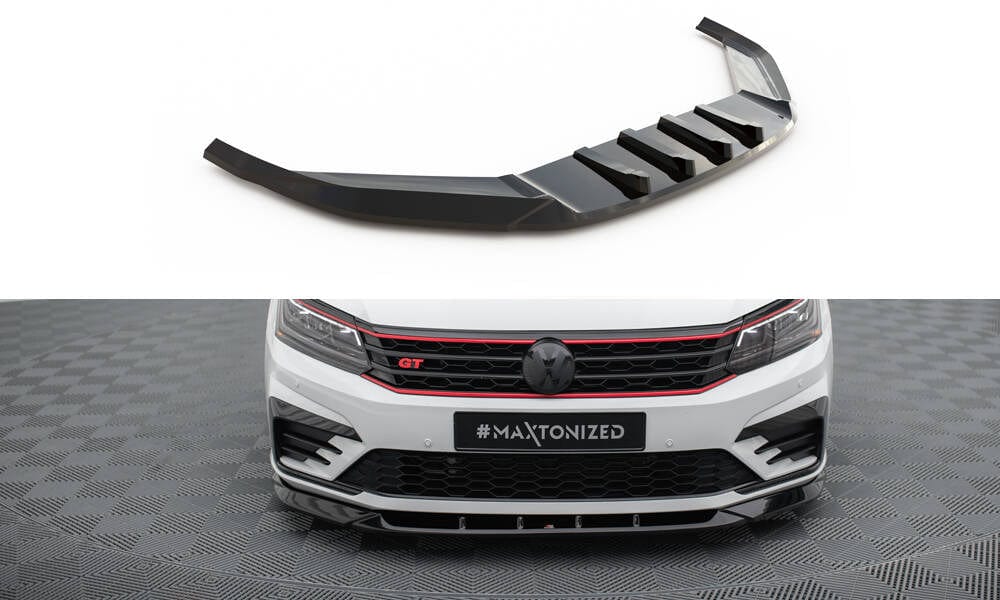 Maxton Design Front Splitter V.2 Volkswagen Passat GT