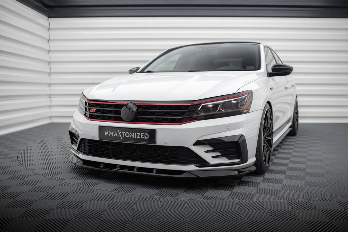 Maxton Design Front Splitter V.2 Volkswagen Passat GT