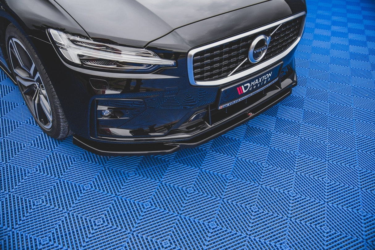 Maxton Design Front Splitter V.2 Volvo S60 R-Design Mk3