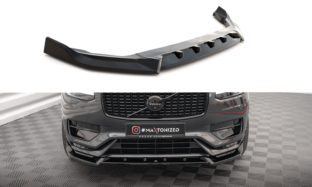 Maxton Design Front Splitter V.2 Volvo Xc90 R-Design Mk2 Facelift