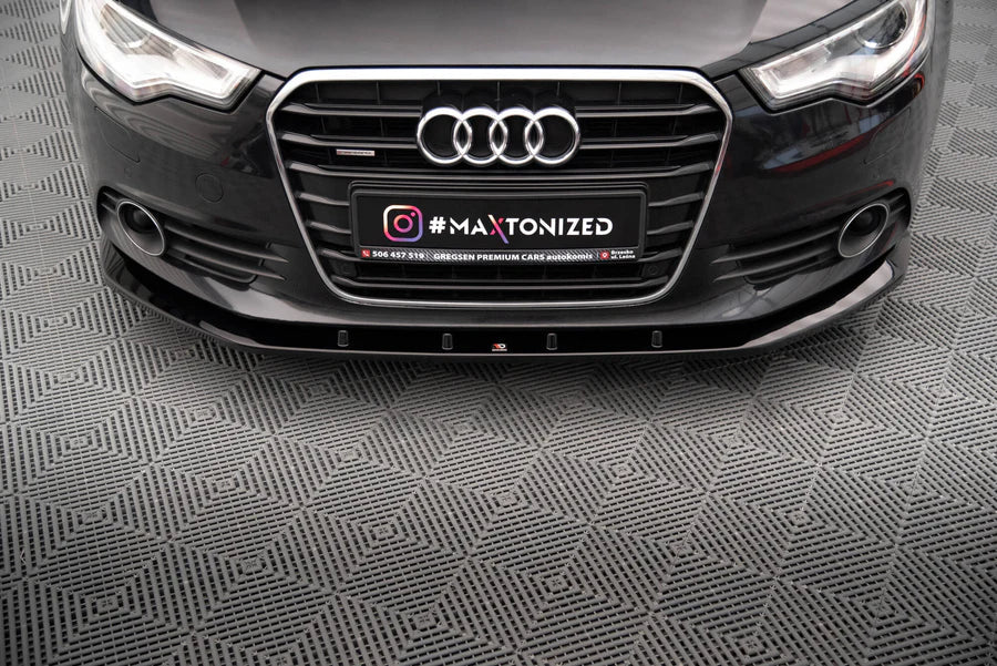 Maxton Design Front Splitter V.3 - Audi C7 A6