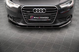 Maxton Design Front Splitter V.3 - Audi C7 A6