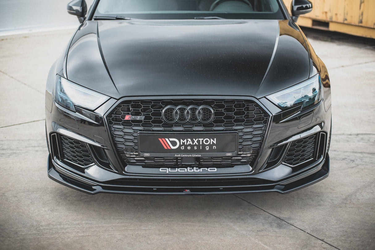 Maxton Design Front Splitter V.3 Audi RS3 8V Facelift - (NLA)