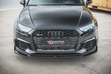Maxton Design Front Splitter V.3 Audi RS3 8V Facelift - (NLA)