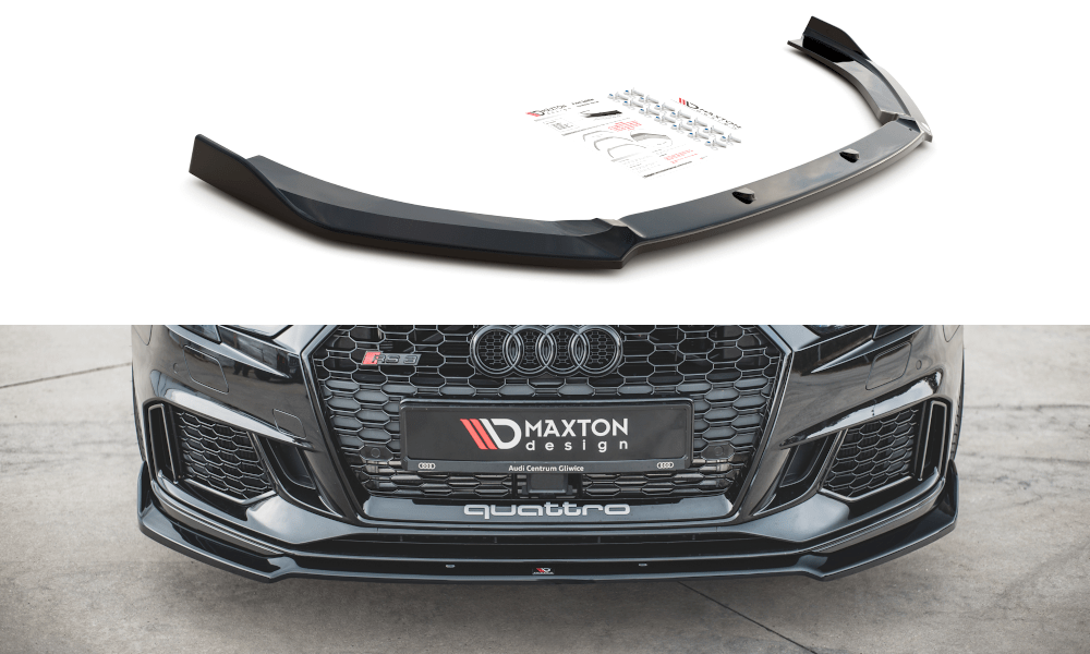 Maxton Design Front Splitter V.3 Audi RS3 8V Facelift - (NLA)