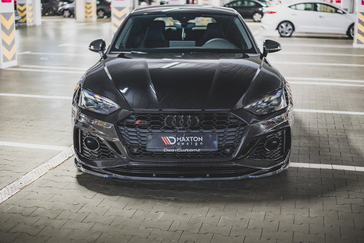 Maxton Design Front Splitter V.3 Audi RS5 F5 Facelift
