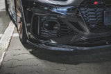 Maxton Design Front Splitter V.3 Audi RS5 F5 Facelift