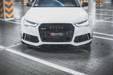 Maxton Design Front Splitter V.3 Audi RS6 C7