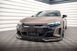 Maxton Design Front Splitter V.3 Audi E-Tron GT / Rs GT Mk1