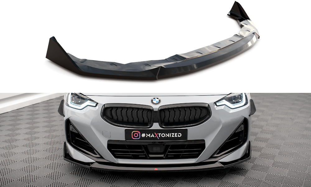 Maxton Design Front Splitter V.3 BMW 2 Coupe M-Pack / M240I G42