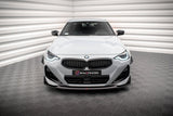 Maxton Design Front Splitter V.3 BMW 2 Coupe M-Pack / M240I G42
