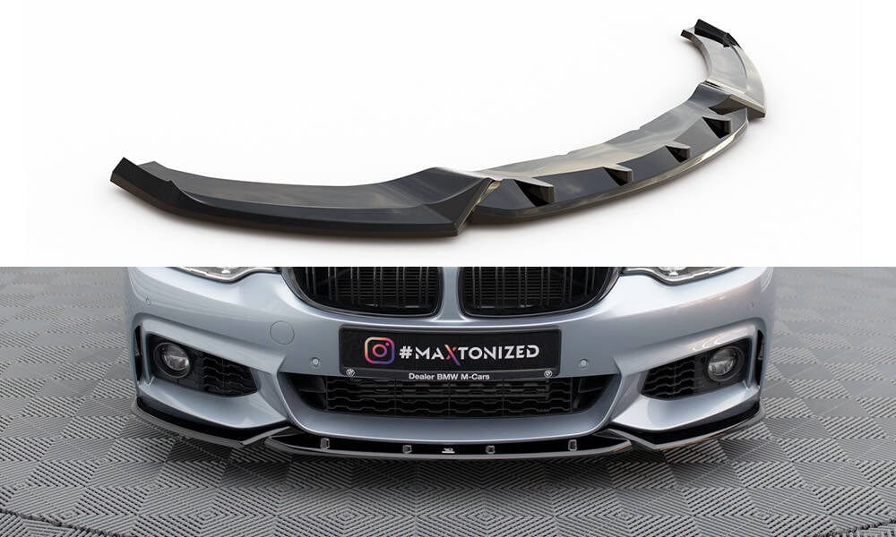 Maxton Design Front Splitter V.3 BMW 4 Coupe M-Pack F32