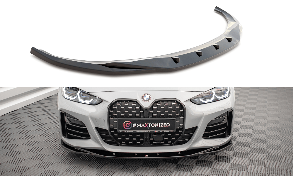 Maxton Design Front Splitter V.3 BMW 4 / I4 Gran Coupe M-Pack G26