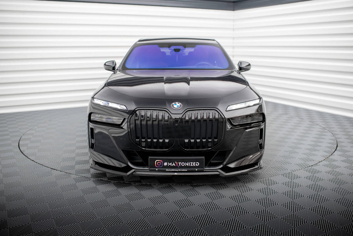 Maxton Design Front Splitter V.3 BMW 7 M-Pack / M760 G70
