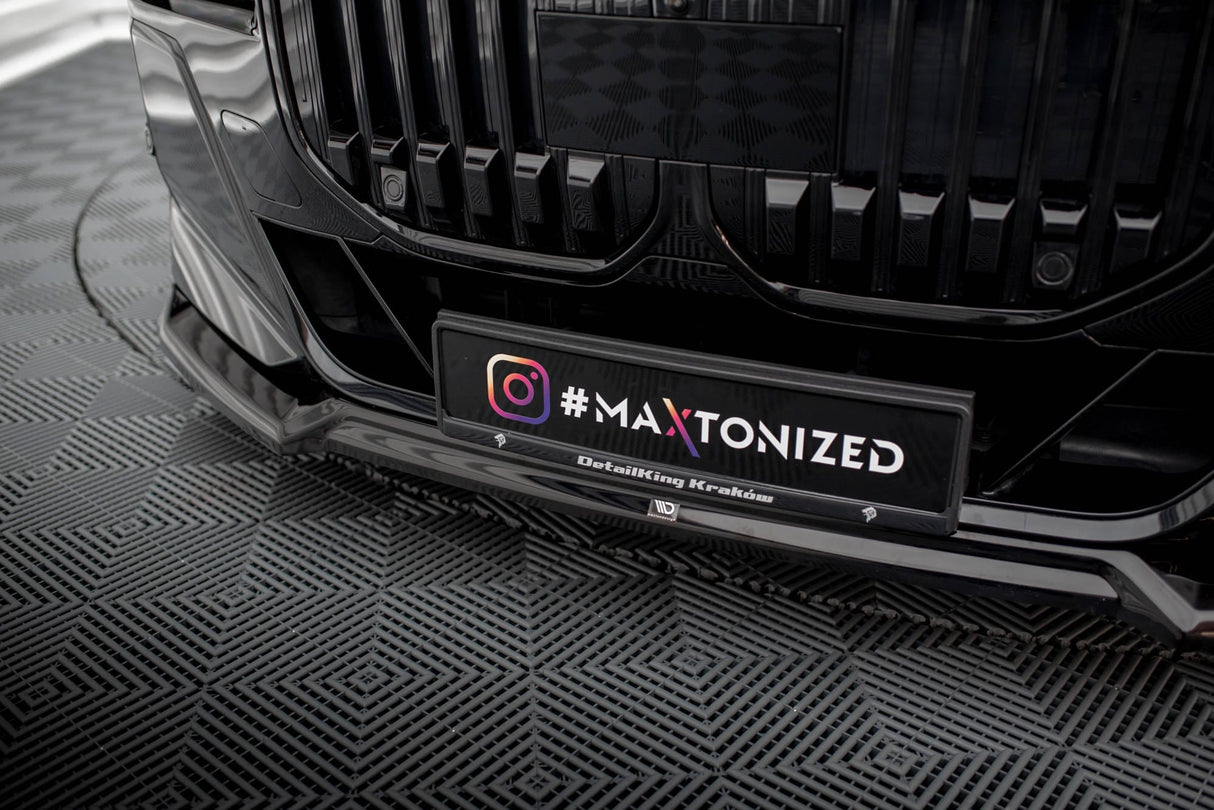 Maxton Design Front Splitter V.3 BMW 7 M-Pack / M760 G70