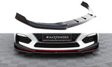Maxton Design Front Splitter V.3 - Hyundai I30 N (Elantra Gt) Mk3 Hatchback/ Fastback