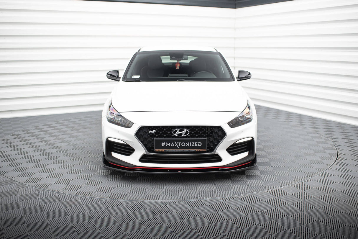 Maxton Design Front Splitter V.3 - Hyundai I30 N (Elantra Gt) Mk3 Hatchback/ Fastback