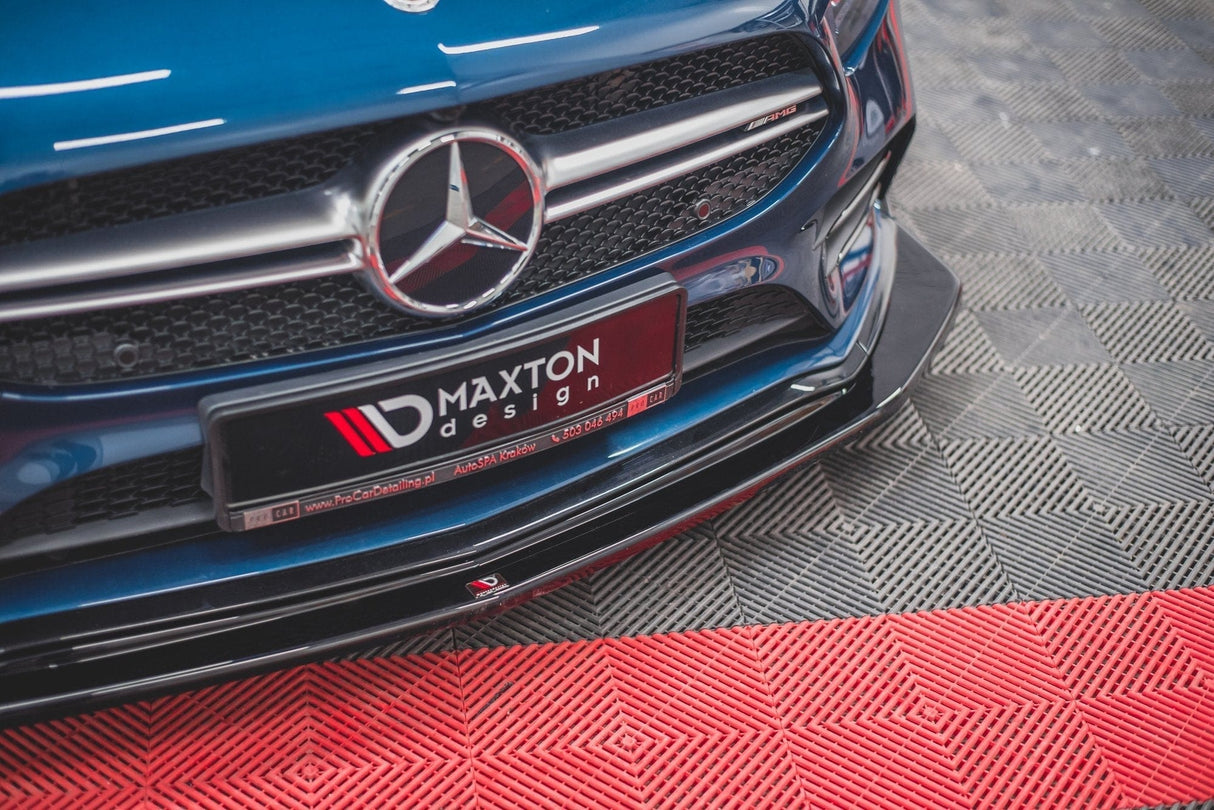 Maxton Design Front Splitter V.3 Mercedes A35 AMG / AMG-Line W177
