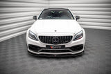 Maxton Design Front Splitter V.3 Mercedes-AMG C63 Coupe C205 Facelift