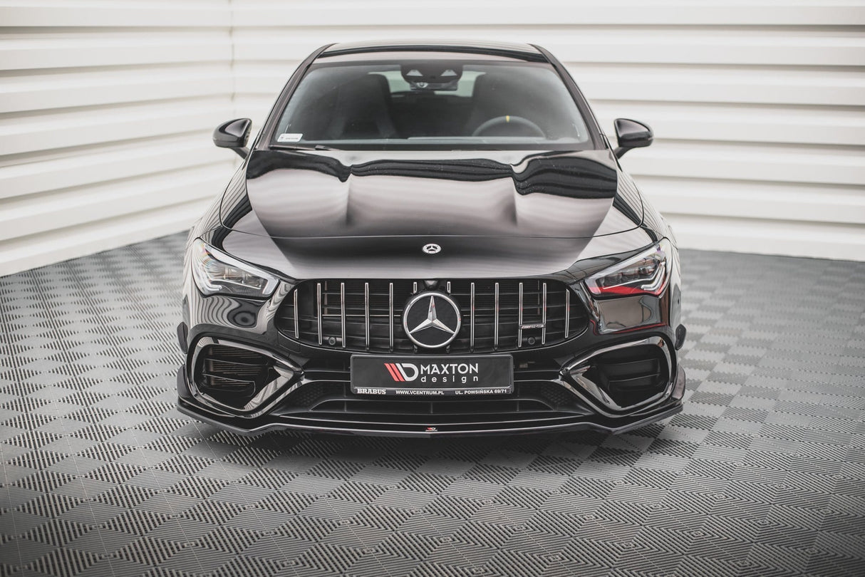 Maxton Design Front Splitter V.3 Mercedes-AMG CLA 45 Aero C118