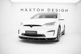 Maxton Design Front Splitter V.3 Tesla Model X MK1 Facelift