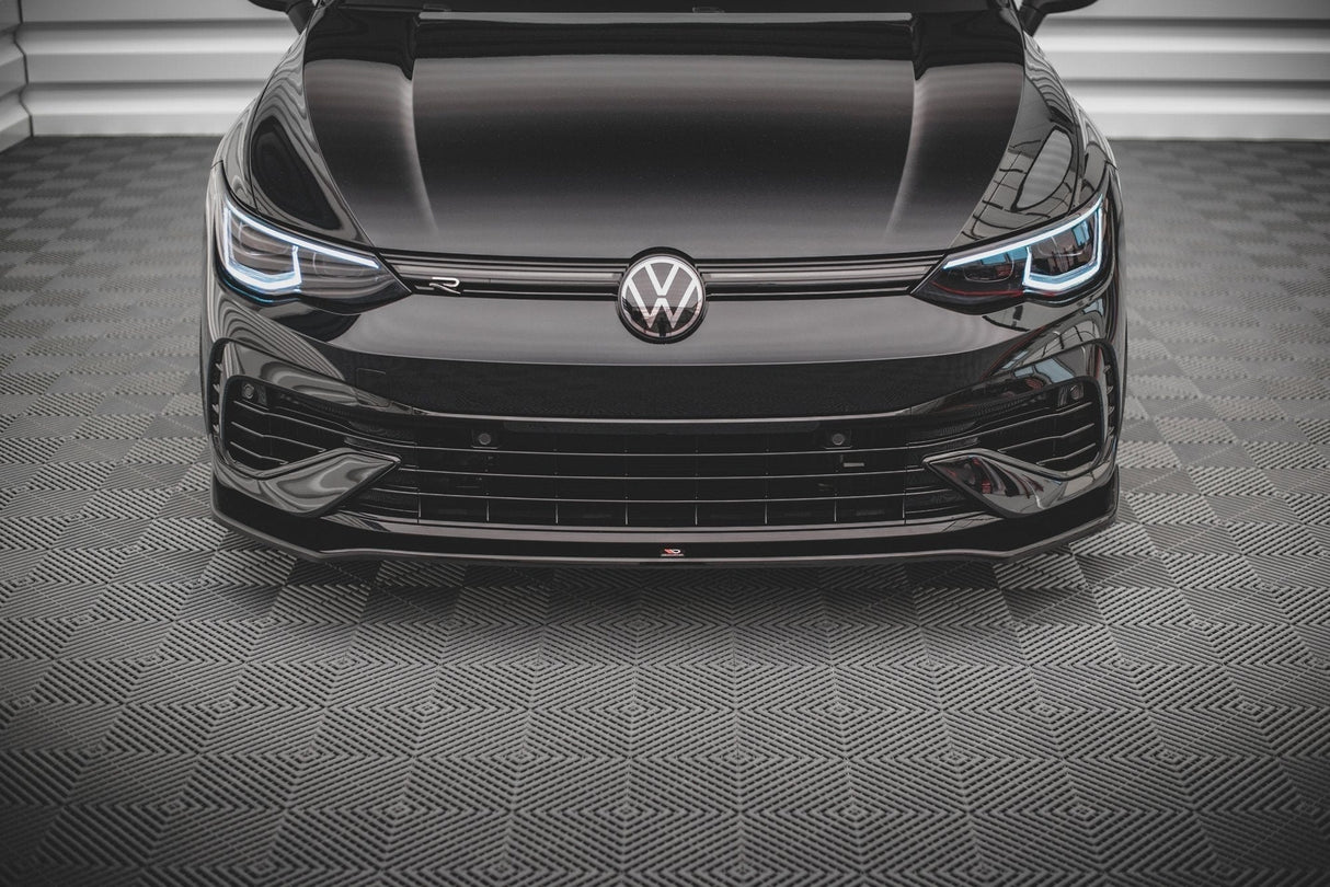 Maxton Design Front Splitter V.3 - VW Golf R Mk8
