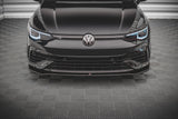Maxton Design Front Splitter V.3 - VW Golf R Mk8