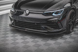 Maxton Design Front Splitter V.3 - VW Golf R Mk8