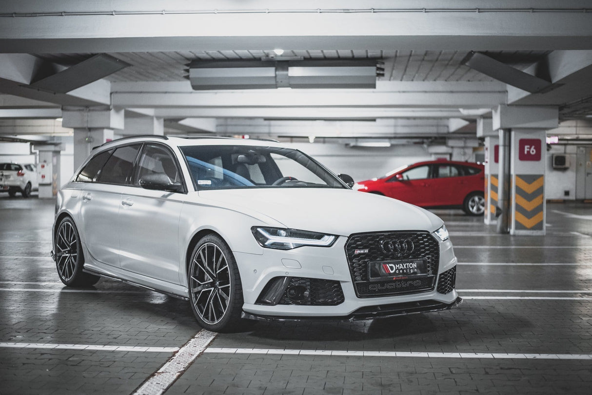 Maxton Design Front Splitter V.4 Audi RS6 C7