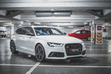 Maxton Design Front Splitter V.4 Audi RS6 C7
