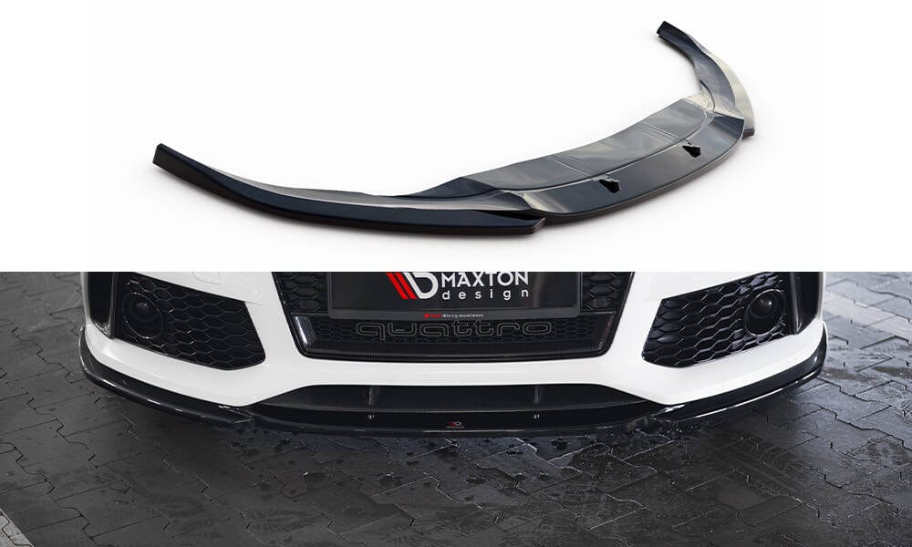 Maxton Design Front Splitter V.4 Audi C7 RS7