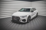 Maxton Design Front Splitter V.4 Audi / 8Y / A3 S-Line / S3