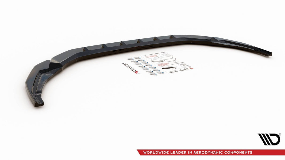 Maxton Design Front Splitter V.4 Audi / 8Y / A3 S-Line / S3