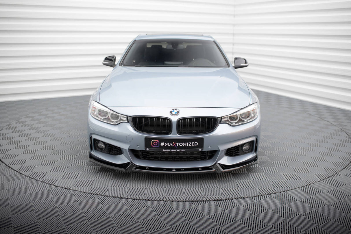 Maxton Design Front Splitter V.4 BMW 4 Coupe M-Pack F32