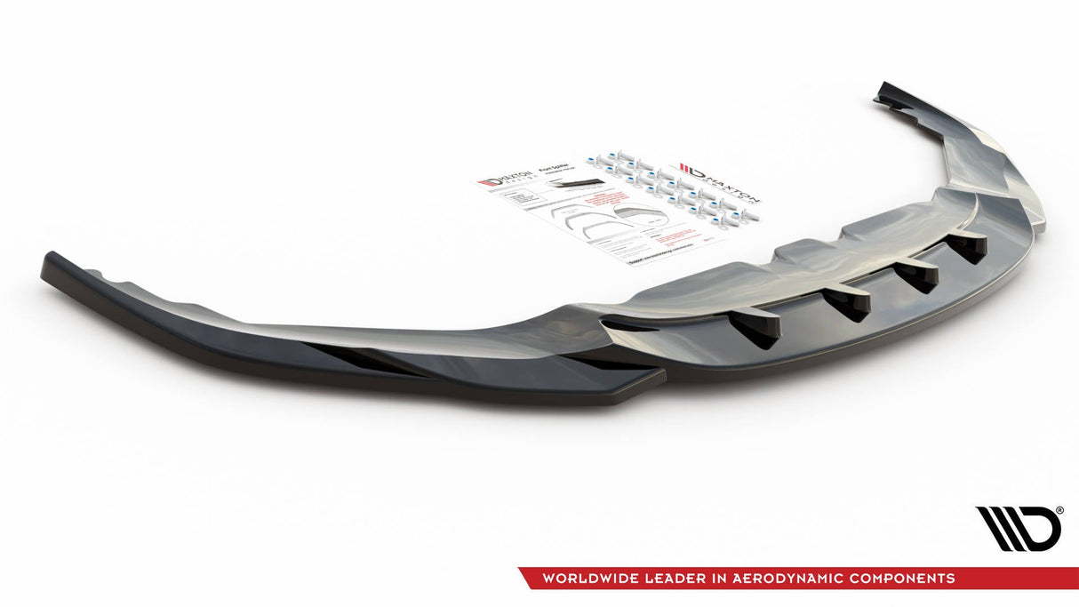 Maxton Design Front Splitter V.4 - BMW / 8 Coupe / 8 Gran Coupe / G15 / G16 (M-Pack)