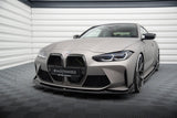 Maxton Design Front Splitter V.4 CSL Look BMW M4 G82 / M3 G80